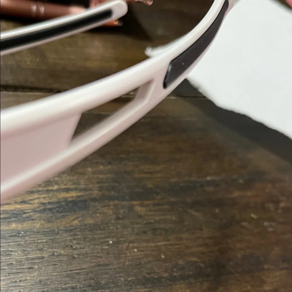 Wearable Glasses - Cream and Black Running Biking or whatever you like